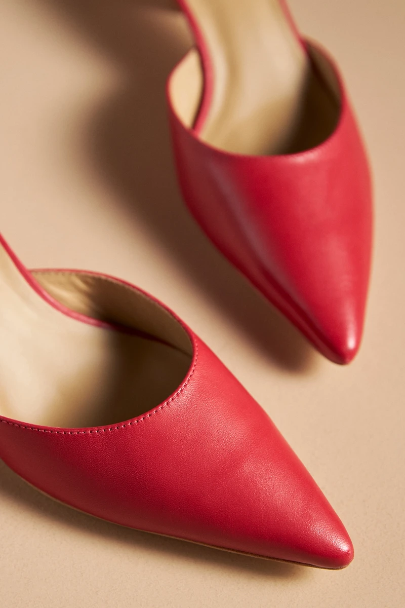 Reformation Wilda Kitten-Heel Mules
