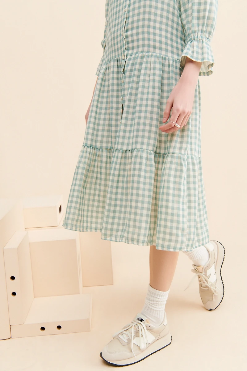 Little Lies Hannah Gingham Dress