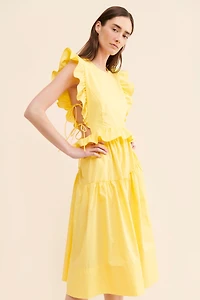 Allina Liu Camilla Midi Dress