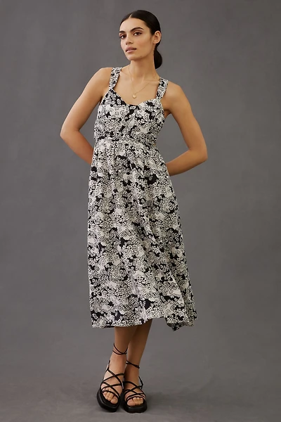 Printed Midi Dress