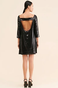 Ripley Rader Sequin Shift Dress