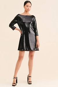 Ripley Rader Sequin Shift Dress