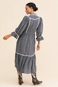 Meadows Amaryllis Floral Dress