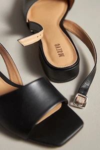 Maeve Asymmetric Slingback Heels