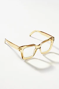 Chunky Cara Translucent Reading Glasses