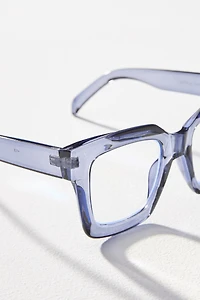 Chunky Cara Translucent Reading Glasses