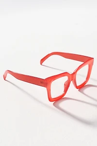 Chunky Cara Translucent Blue Light Readers