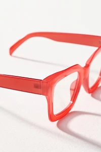 Chunky Cara Translucent Blue Light Readers