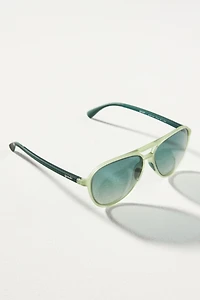 Goodr Amelia Earhart Ghosted Me Polarized Aviator Sunglasses