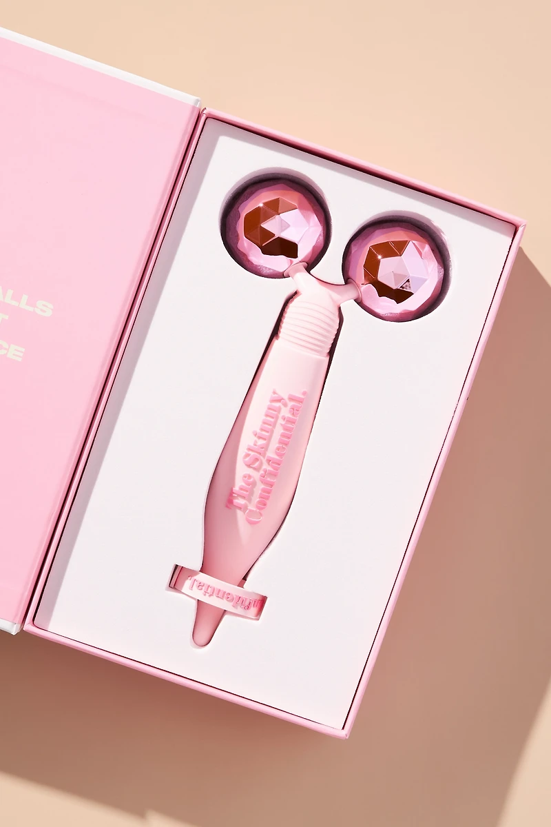 The Skinny Confidential Pink Balls Face Massager