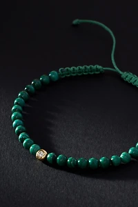 Rachel Reid Jewelry Diamond Bezel and Gemstone Adjustable Bracelet