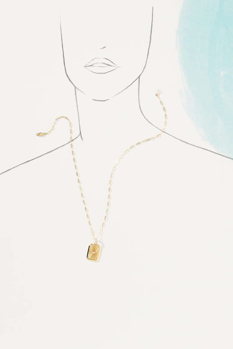 Rachel Reid Jewelry Diamond Eye Charm