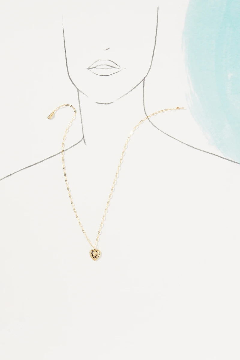 Rachel Reid Jewelry Diamond Heart Charm