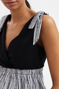 Dolan V-Neck Tie Tank