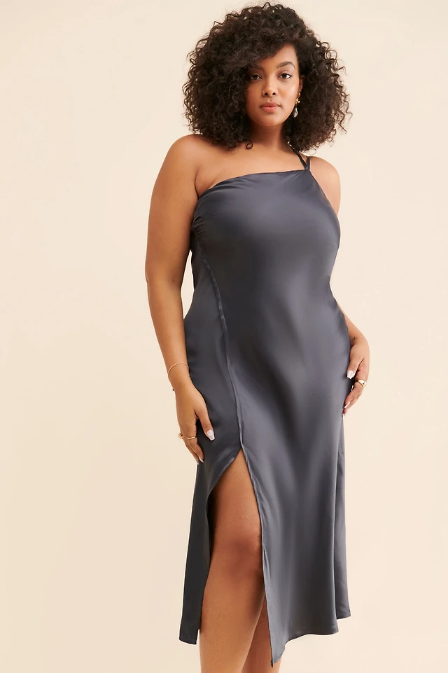 bl-nk cristabel halter slip maxi dress Bl-nk