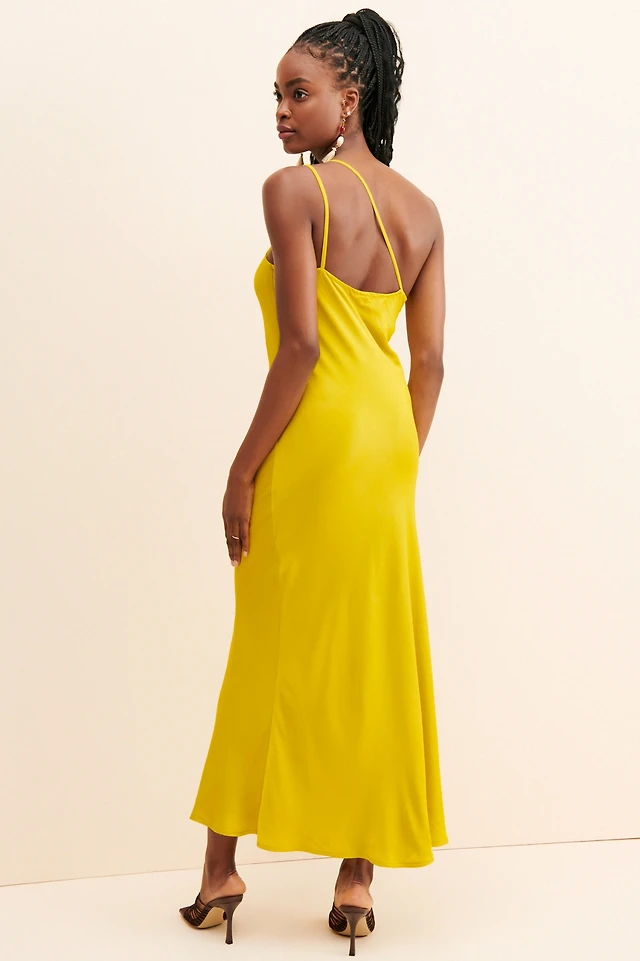 bl-nk cristabel halter slip maxi dress Bl-nk Cristabel Halter Slip Maxi Dress
