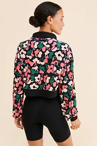 Dazey LA Velvet Half-Zip Pullover