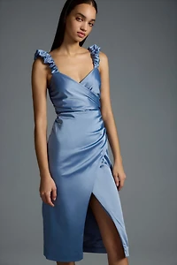 Ruched Sweetheart Dress