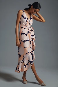 Hutch Asymmetrical Wrap Dress