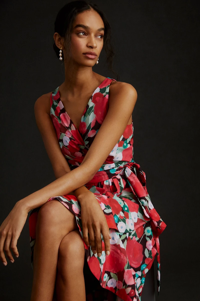 Hutch Asymmetrical Wrap Dress