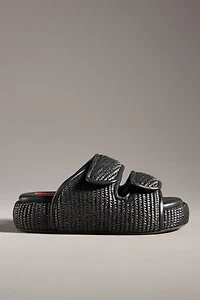 SIMONMILLER Cro Raffia Slide Sandals
