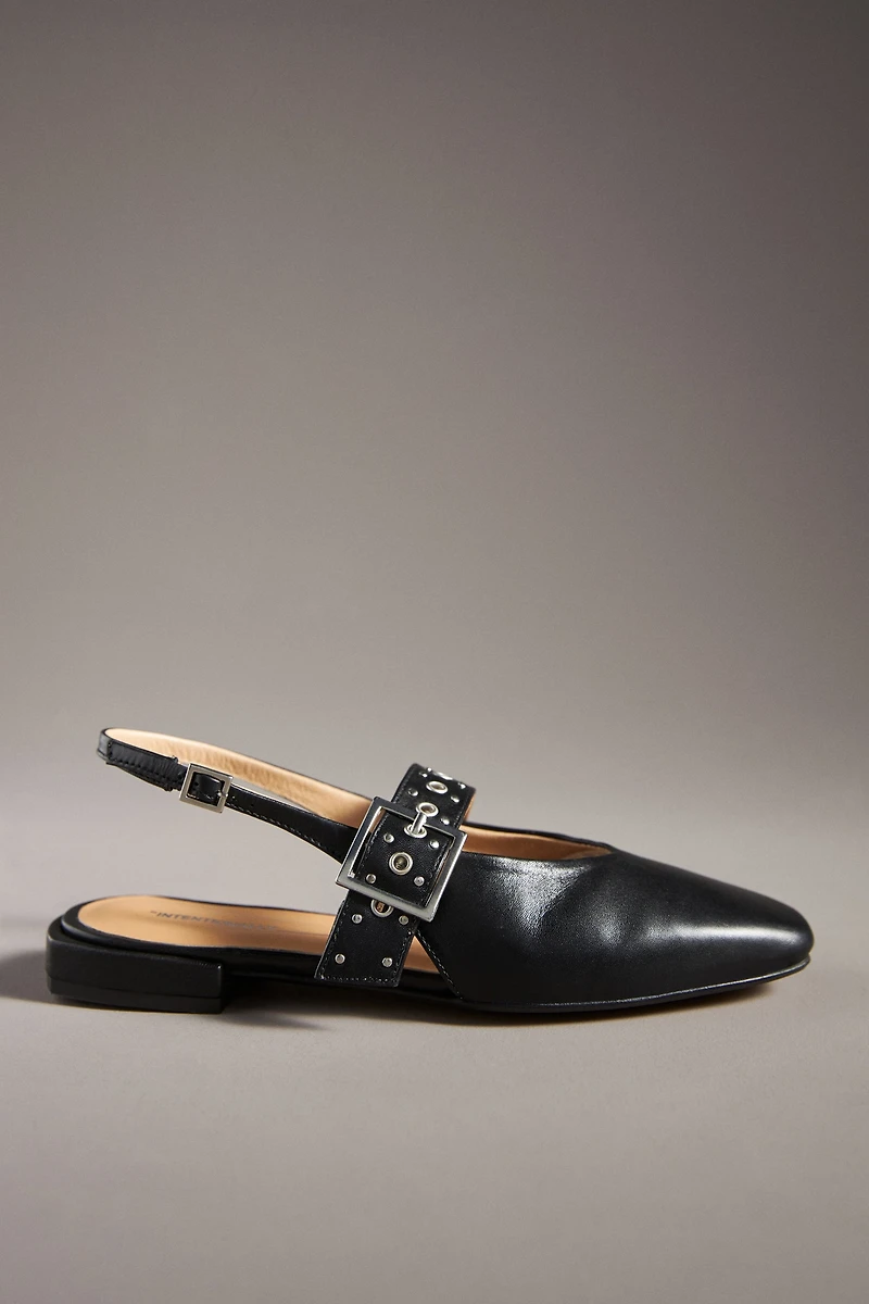 Intentionally Blank Pearl Slingback Flats