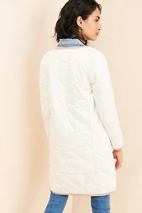 TAION Piping Crew Neck Down Jacket