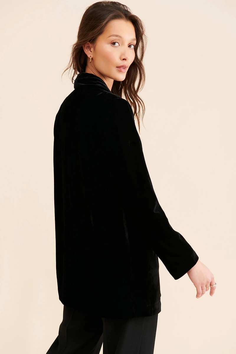 Endless Rose Velvet Blazer