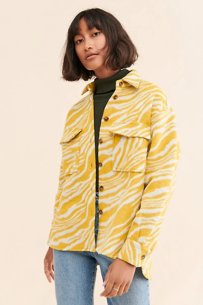 RAHI Zebra Shirt Jacket