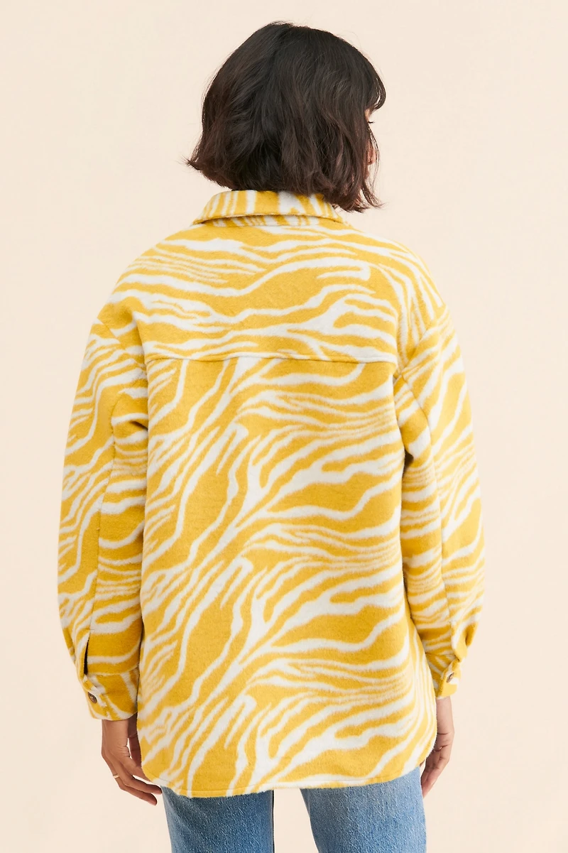 RAHI Zebra Shirt Jacket