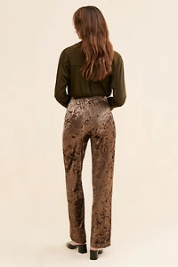 En Saison Madeleine Velvet Pants