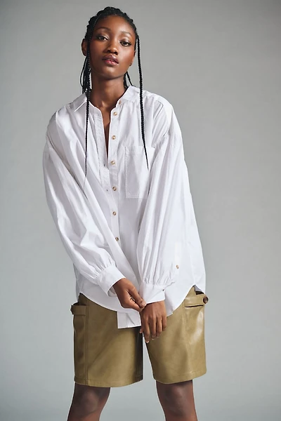 Oversized Poplin Shirt