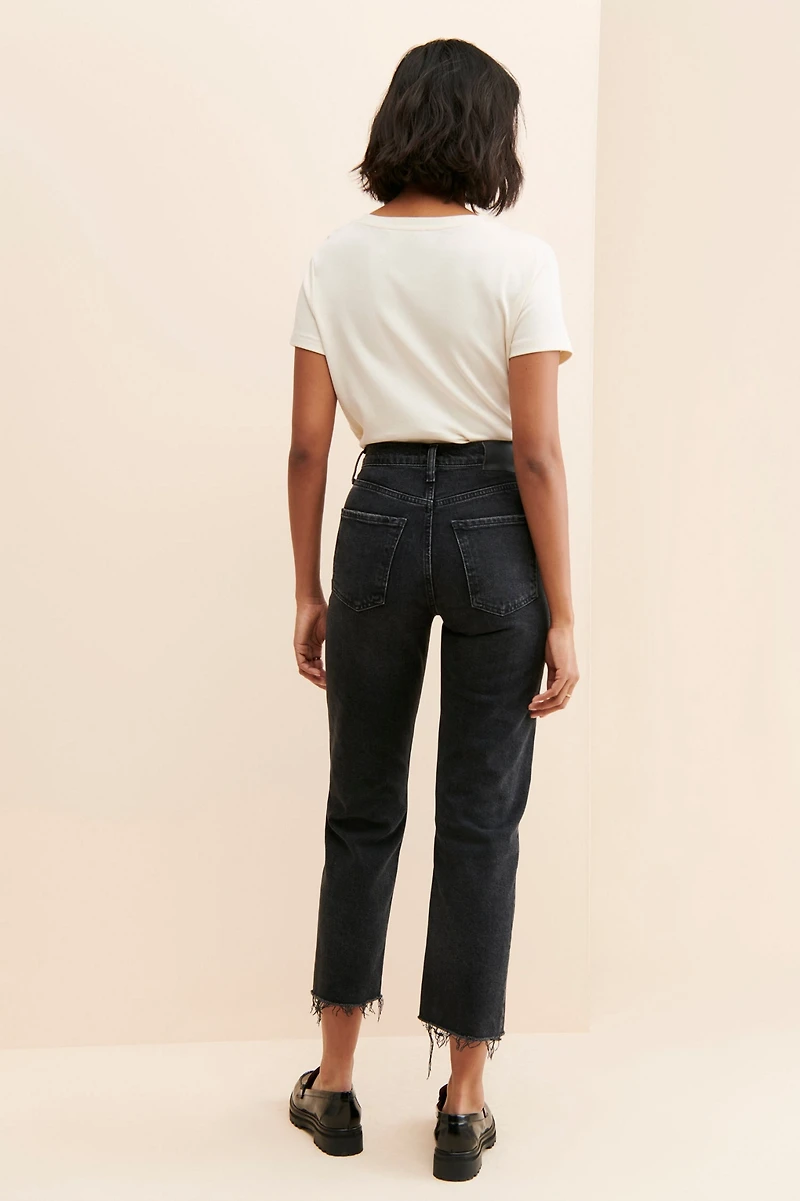 Citizens of Humanity Florence Straight Leg Cropped Jeans