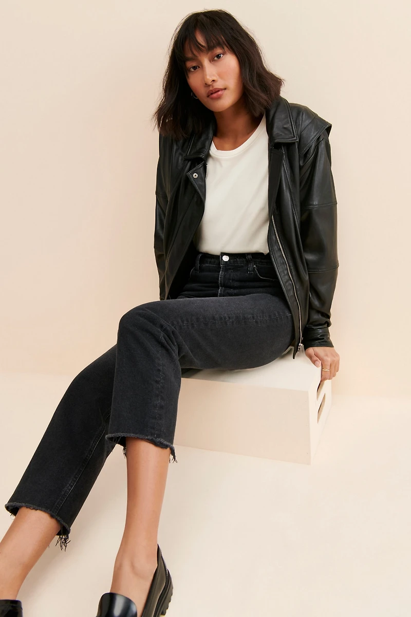 Citizens of Humanity Florence Straight Leg Cropped Jeans
