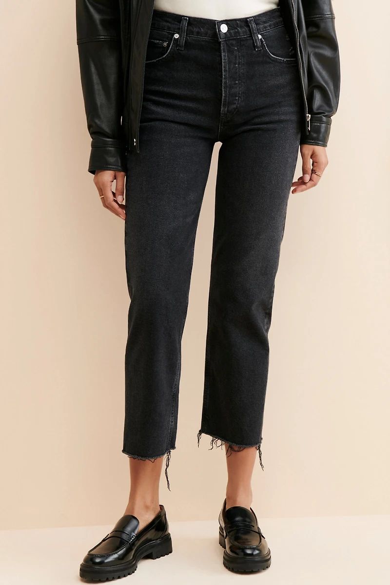 Citizens of Humanity Florence Straight Leg Cropped Jeans