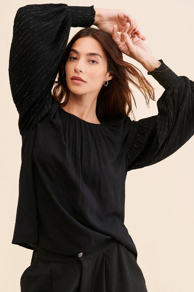 Conditions Apply Miranda Peasant Blouse