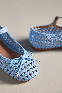 Vicenza Woven Ballet Flats