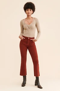 DL1961 Bridget Mid-Rise Corduroy Pants