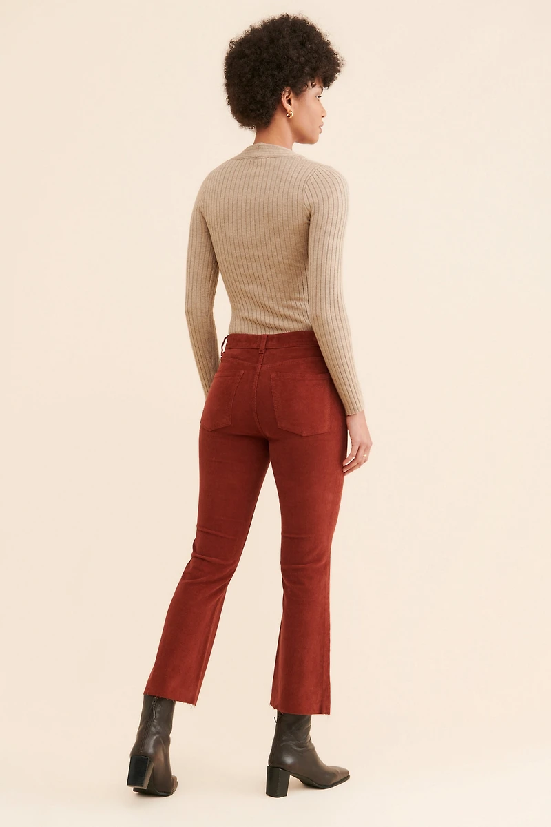 DL1961 Bridget Mid-Rise Corduroy Pants