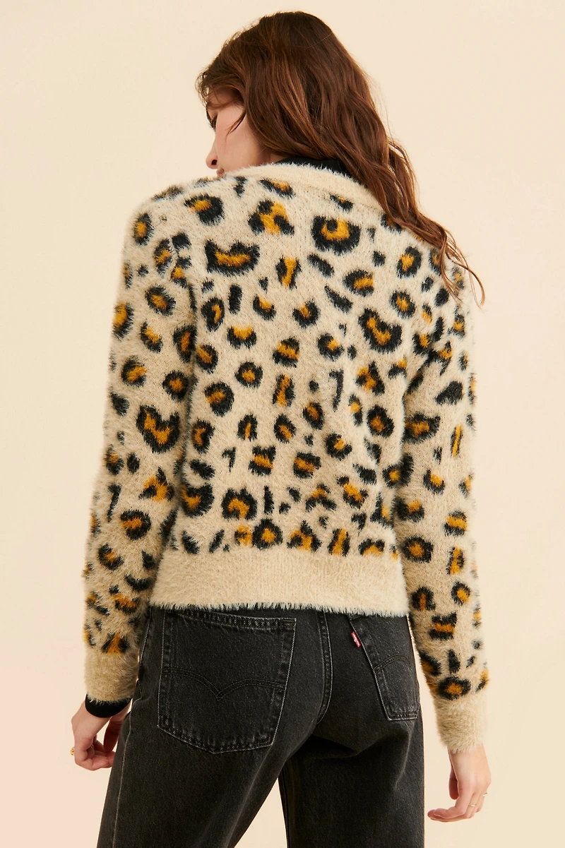 Ciebon Nellee Fuzzy Cardigan