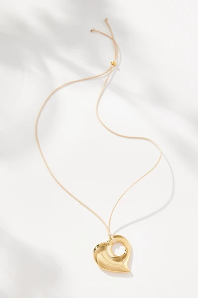 Frasier Sterling Love Note Cord Choker Necklace