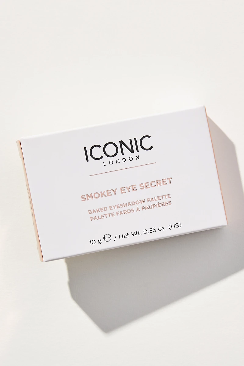 ICONIC London Smokey Secret Baked Eyeshadow Palette