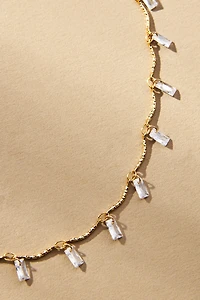 Drippy Crystal Necklace