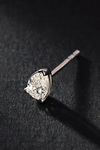 Pear-Cut 0.5ct Diamond Earrings