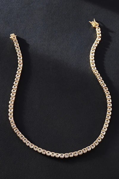 Modern Tennis Necklace