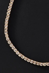 Modern Tennis Necklace