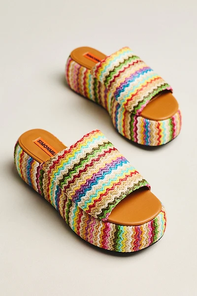 SIMONMILLER Platform Slide Sandals