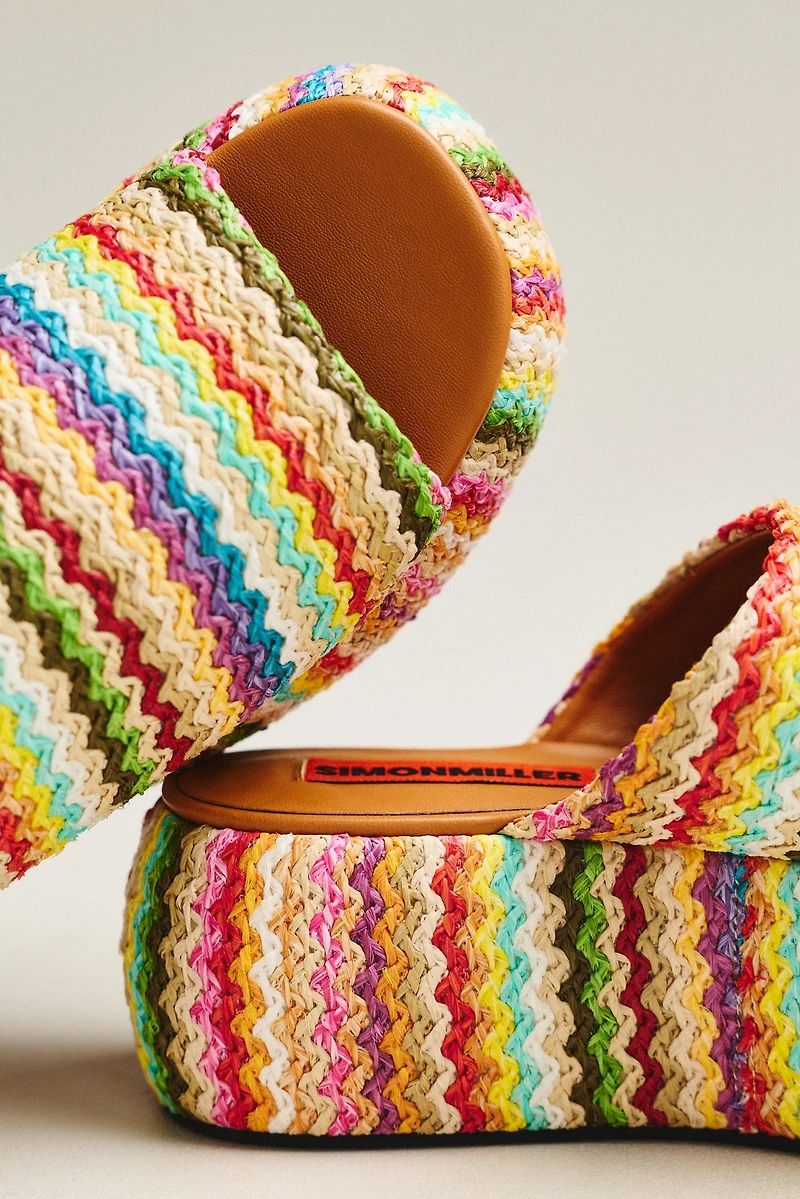 SIMONMILLER Platform Slide Sandals