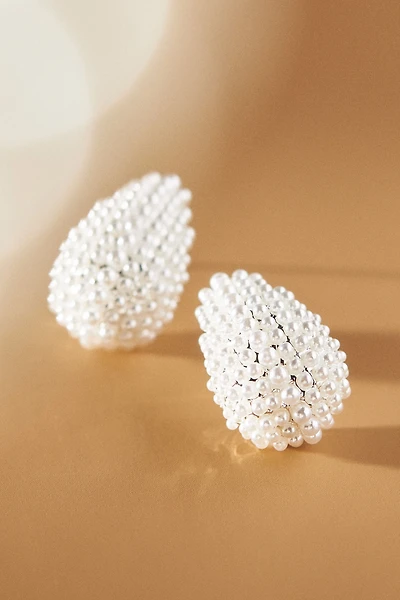 The Petra Drop Earrings: Pearl Edition