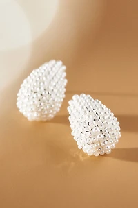 The Petra Drop Earrings: Pearl Edition